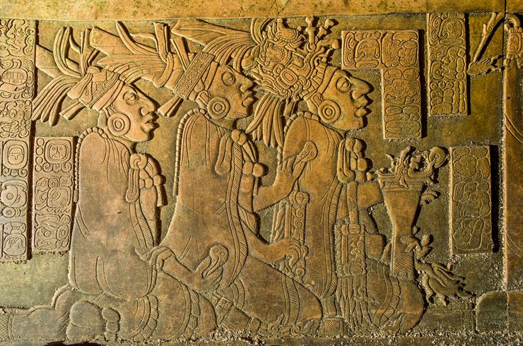 アンティーク　古代文明　レリーフ 通販でマヤ文明の品を取り扱う当店にお問い合わせください